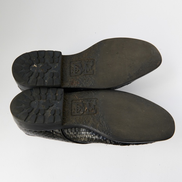 80s - SUSAN BENNIS - WARREN EDWARDS - Shoes - Men\'s - 10 - BLK - Woven main image 4
